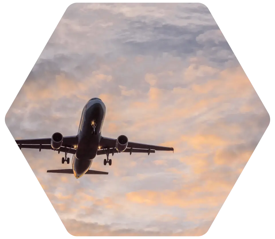 Convoyance.com Services Air Freight Airplane Hexagone