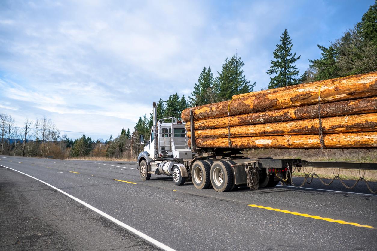 Convoyance.com Services Lumber Truck
