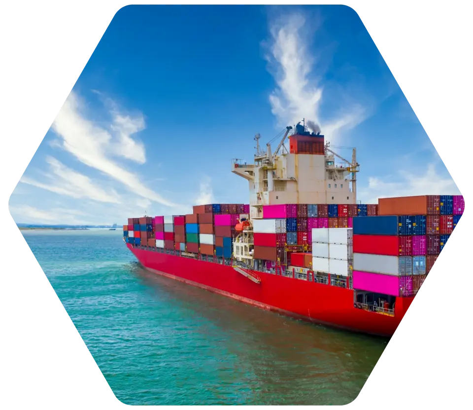 Convoyance.com Services Ocean Freight Cargo Ship Hexagone